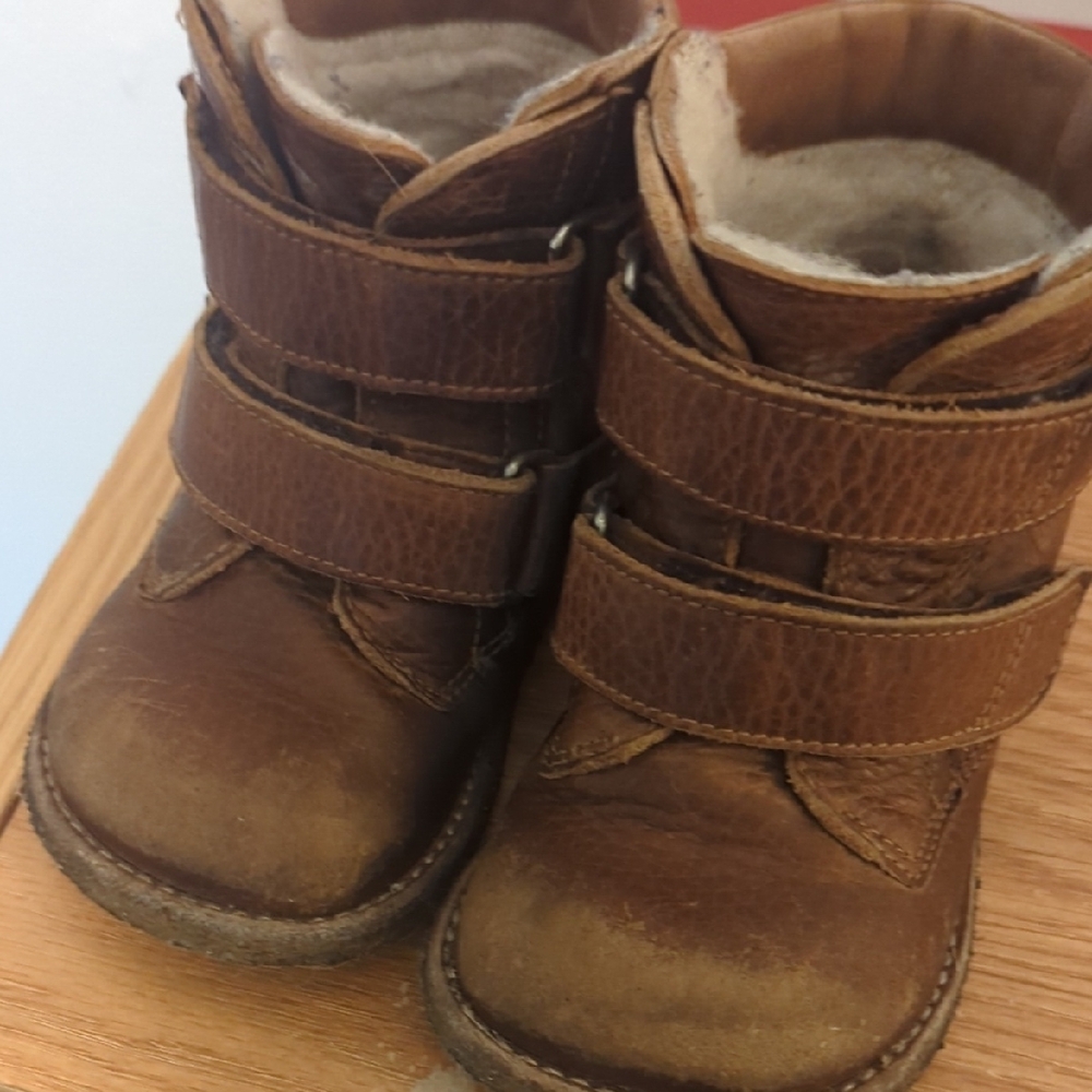 Brown Kids Boots